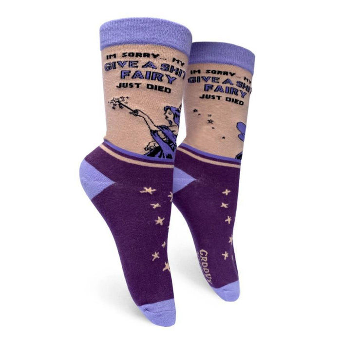 Give a Shit Fairy Women's Socks