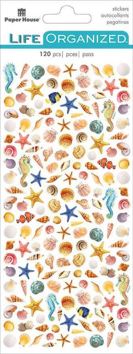 Beach Shells Micro Stickers