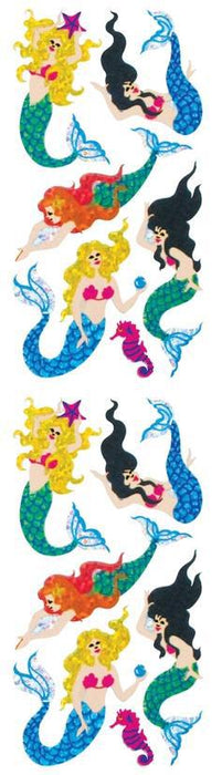 Mermaids Prismatic Stickers
