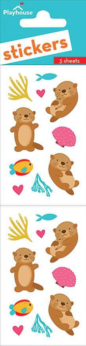 Otters Stickers