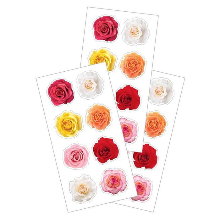 Mini Mixed Roses Stickers