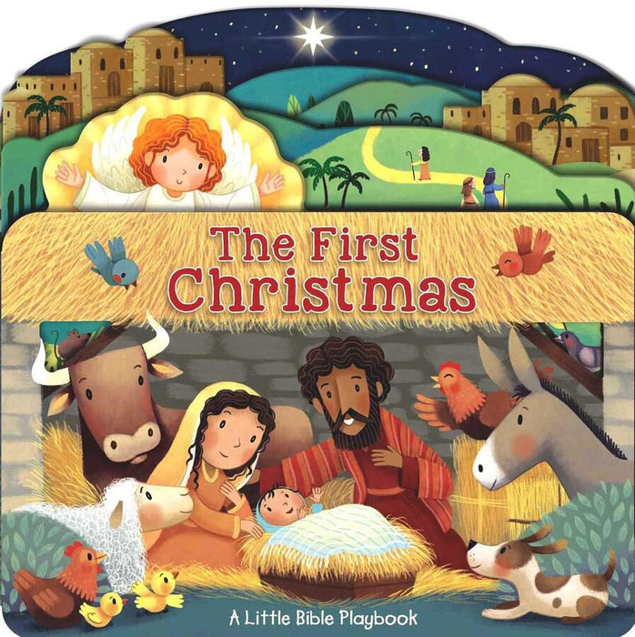 First Christmas Little Bible Play Book