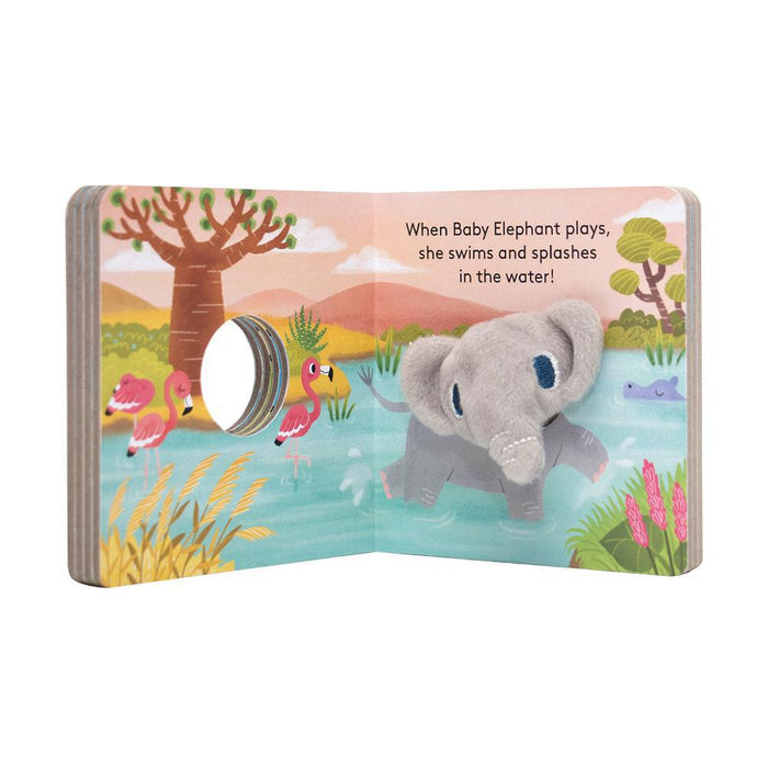 Baby Elephant Finger Puppet Book
