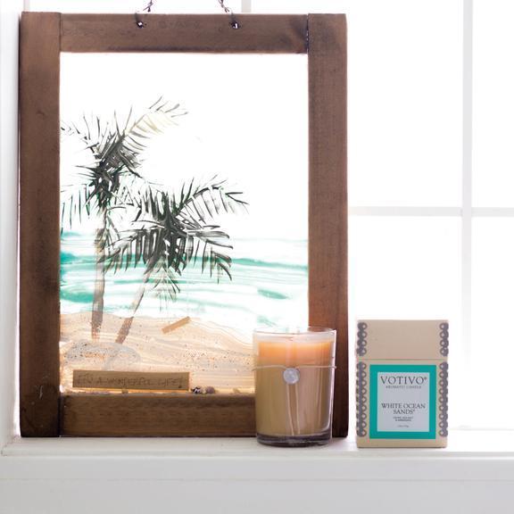 White Ocean Sands Candle