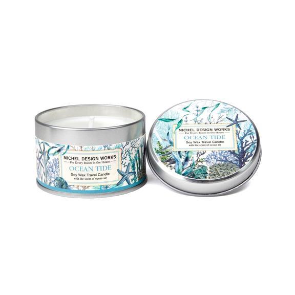 Ocean Tide Travel Candle