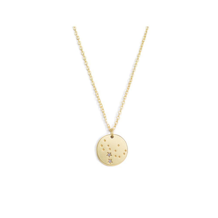 Zodiac Virgo Gold Necklace