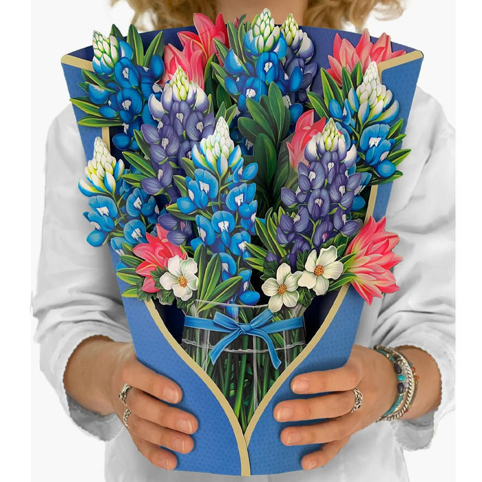 Pop-Up Bouquet - Blue Bonnets