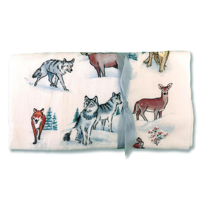 Winter Animals Flour Sack Towel