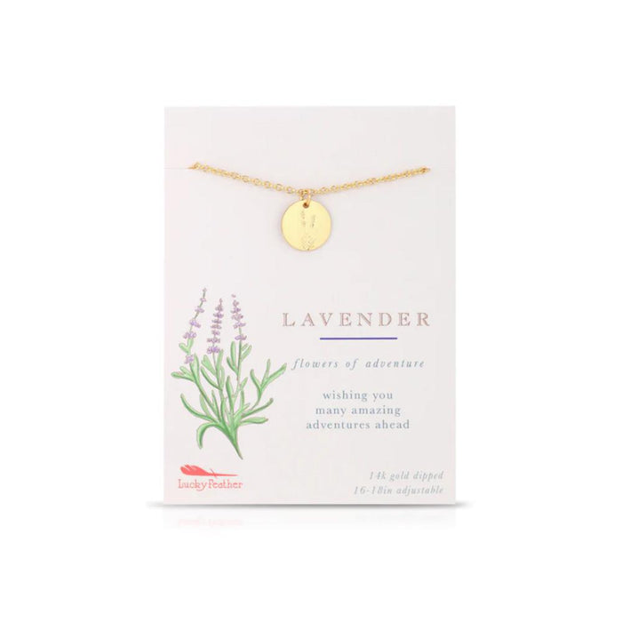 Botanical Lavender Necklace